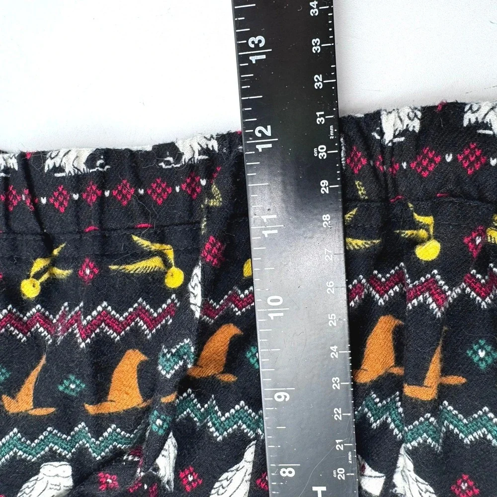 HANNA ANDERSSON XL 100% Organic Cotton Harry Potter Black Fair Isle Pajama Pants